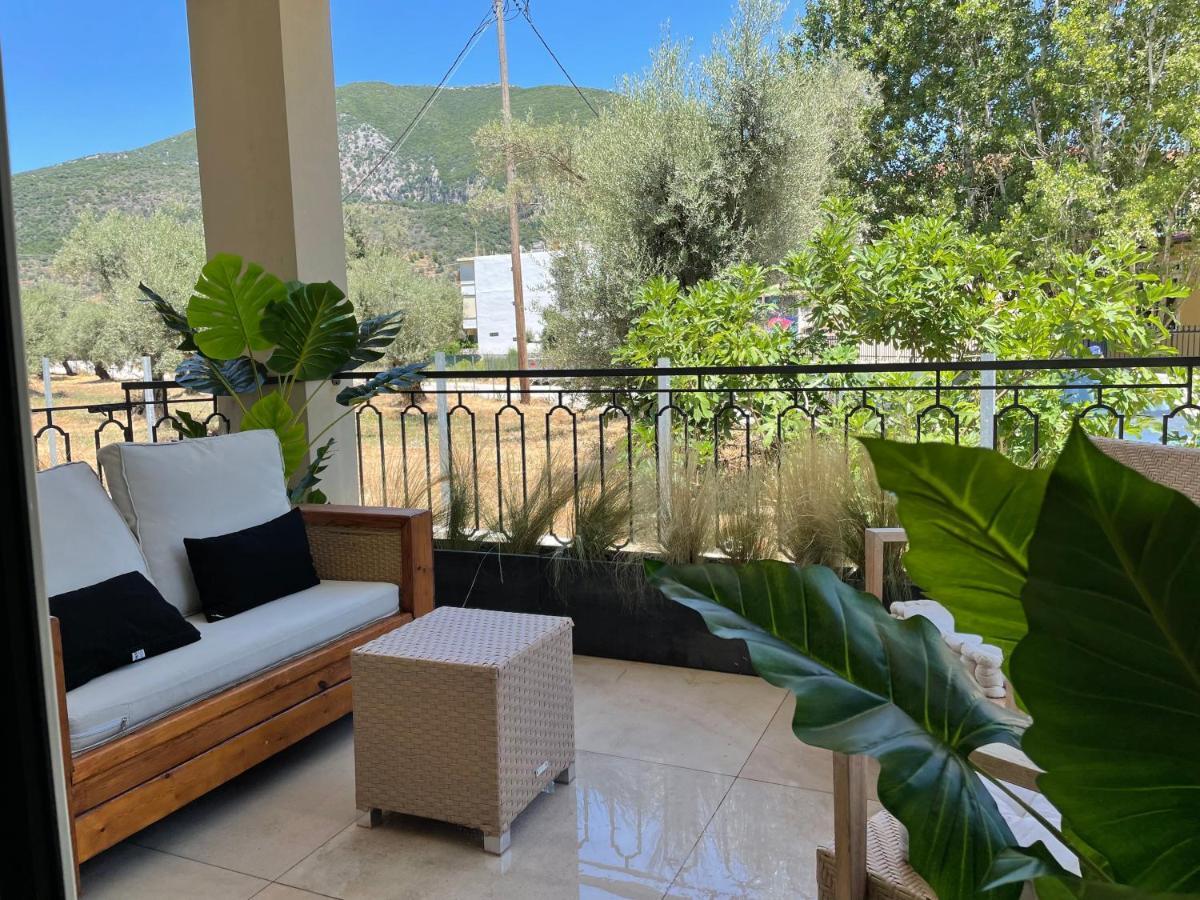 Kl Suites Lefkada - Feel At Home New Boho Apartment 400M From Beach Nidri Town Center ภายนอก รูปภาพ