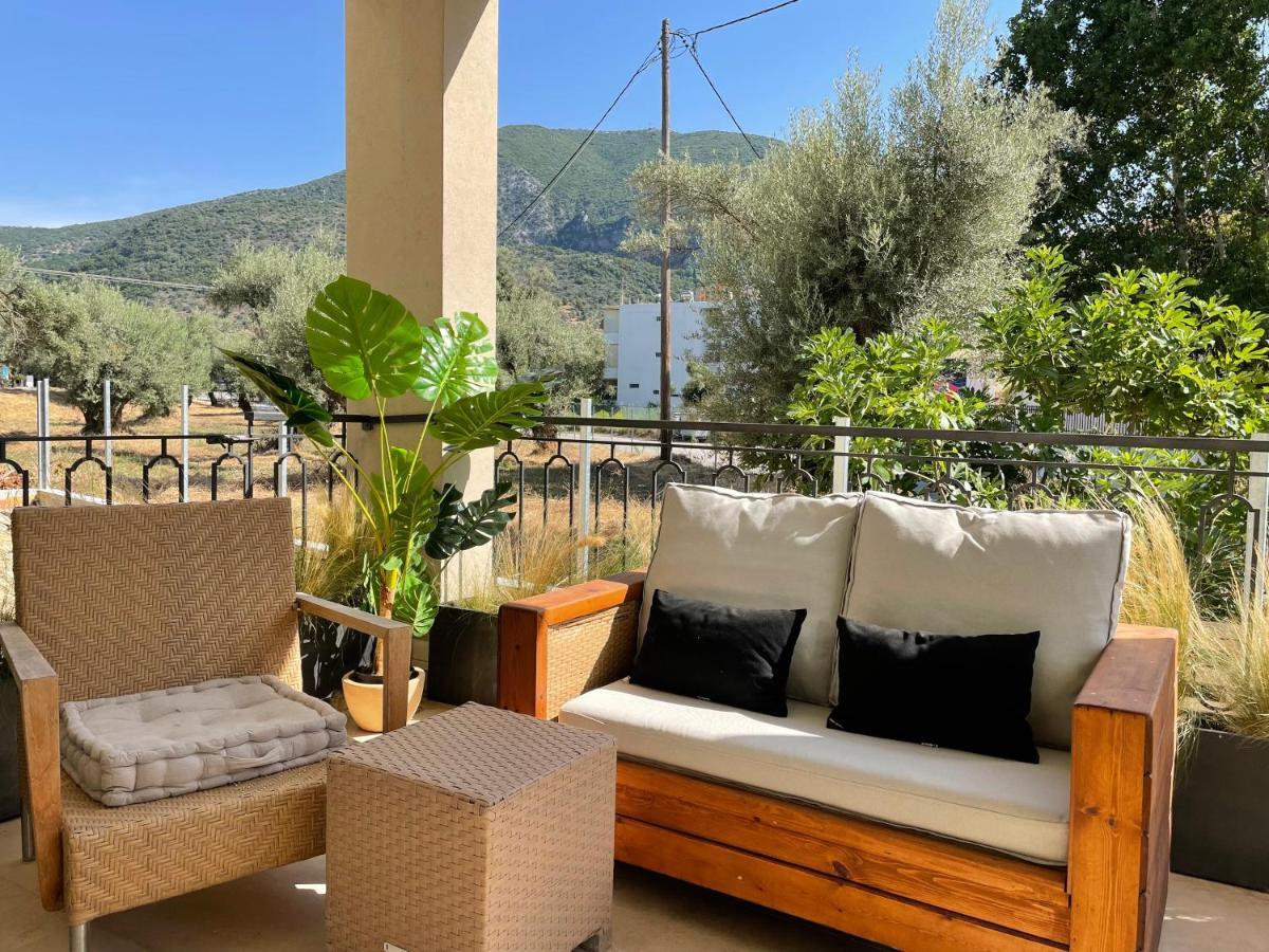 Kl Suites Lefkada - Feel At Home New Boho Apartment 400M From Beach Nidri Town Center ภายนอก รูปภาพ